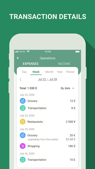 Money manager, expense tracker — screenshot 3